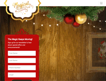 Tablet Screenshot of magicalencounters.com